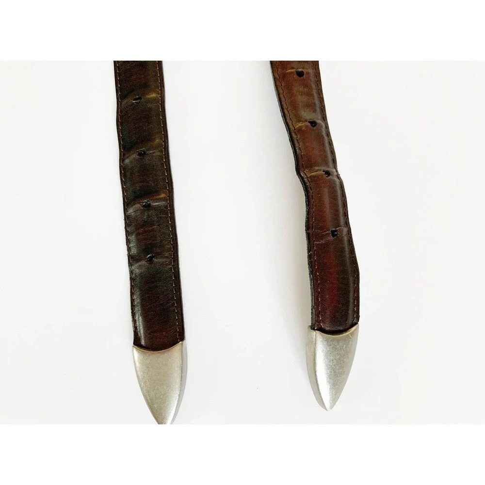 Woolrich Womens Leather Belts - Lot Of 2